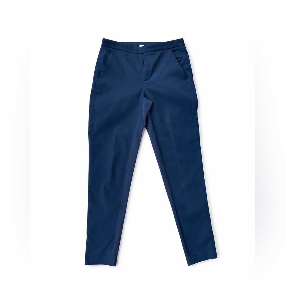 LuLuLemon Woman’s Navy blue stretch utility straight leg pants with pockets Sz 6 - Picture 2 of 13